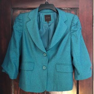 Limited wool blend blazer